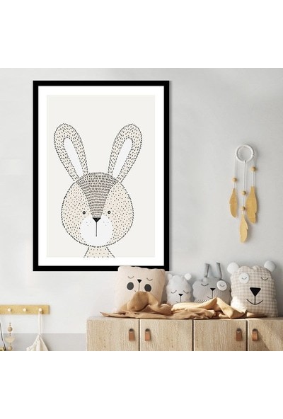 Tavşan 2 Çerçeve ve Poster - HA1087