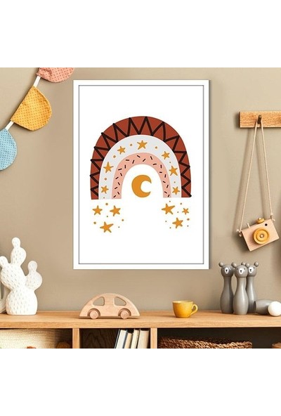 Gökkuşağı 5 Çerçeve ve Poster - HA1067