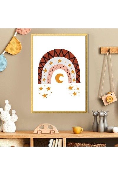 Gökkuşağı 5 Çerçeve ve Poster - HA1067