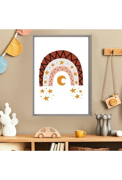 Gökkuşağı 5 Çerçeve ve Poster - HA1067