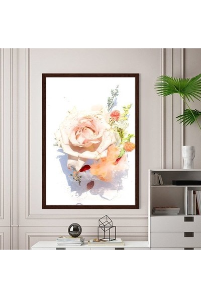 Yavru Ağzı Gül 2 Çerçeve ve Poster - B1209