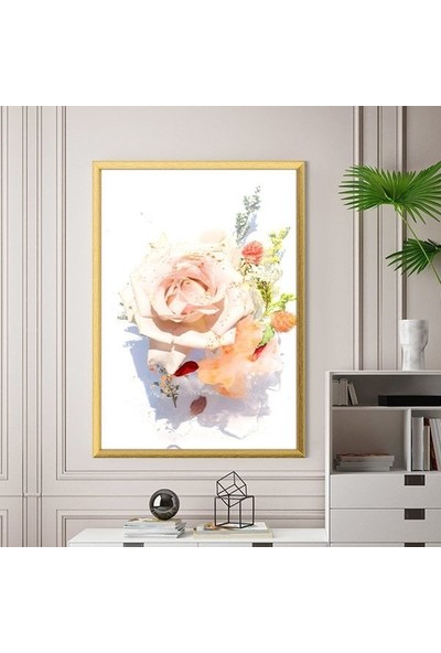 Yavru Ağzı Gül 2 Çerçeve ve Poster - B1209