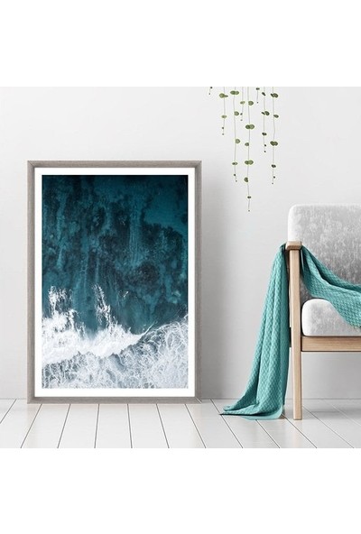 Dalgalar 4 Çerçeve ve Poster - DO1048