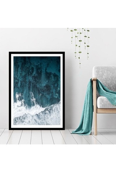 Dalgalar 4 Çerçeve ve Poster - DO1048