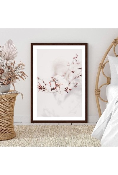 Pembe Bitkiler 2 Çerçeve ve Poster - B1159