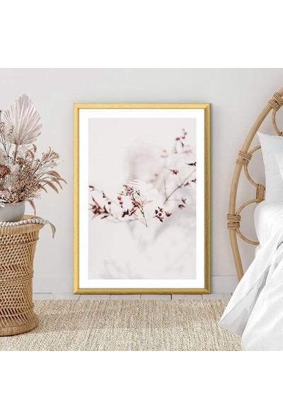 Pembe Bitkiler 2 Çerçeve ve Poster - B1159