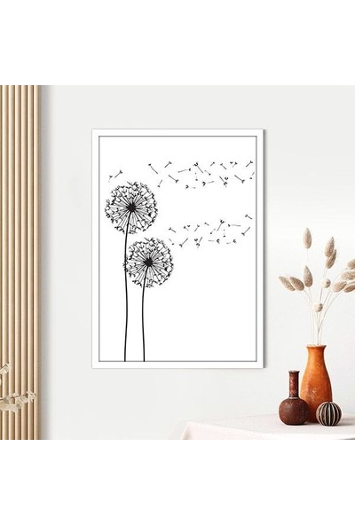 Karahindiba 4 Çerçeve ve Poster - B1230