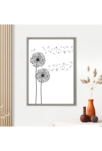 Karahindiba 4 Çerçeve ve Poster - B1230