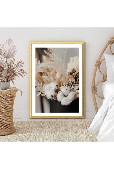 Kuru Bitkiler 5 Çerçeve ve Poster - B1156