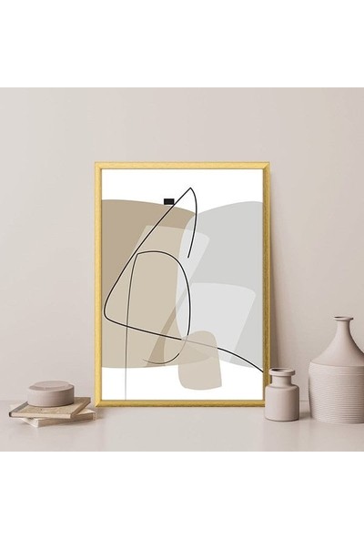 Geometrik Çizgiler 3 Çerçeve ve Poster - C1218