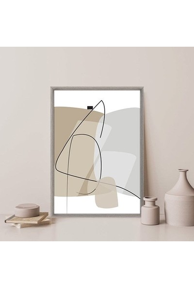 Geometrik Çizgiler 3 Çerçeve ve Poster - C1218