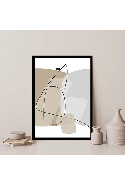 Geometrik Çizgiler 3 Çerçeve ve Poster - C1218