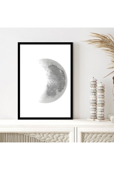 Ayın Evreleri 4 Çerçeve ve Poster - DO1025