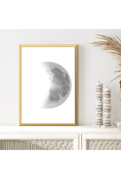Ayın Evreleri 4 Çerçeve ve Poster - DO1025