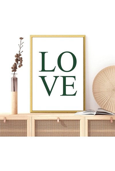 Love 4 Çerçeve ve Poster - TP1013