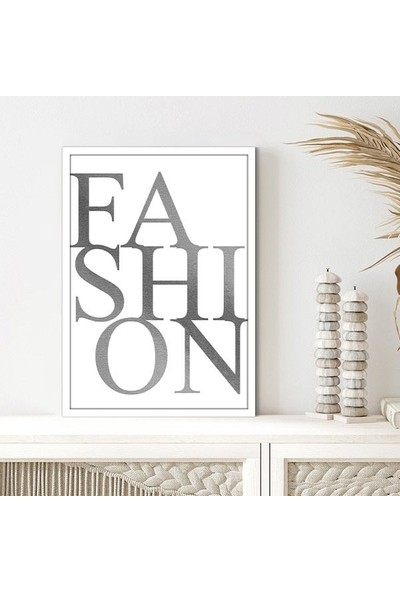 Gri Fashion 2 Çerçeve ve Poster - TP1006