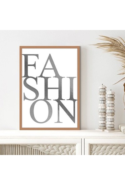 Gri Fashion 2 Çerçeve ve Poster - TP1006