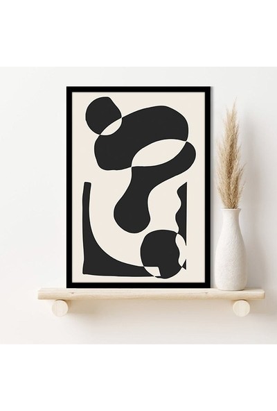 Siyah Lekeler 7 Çerçeve ve Poster - SO1052