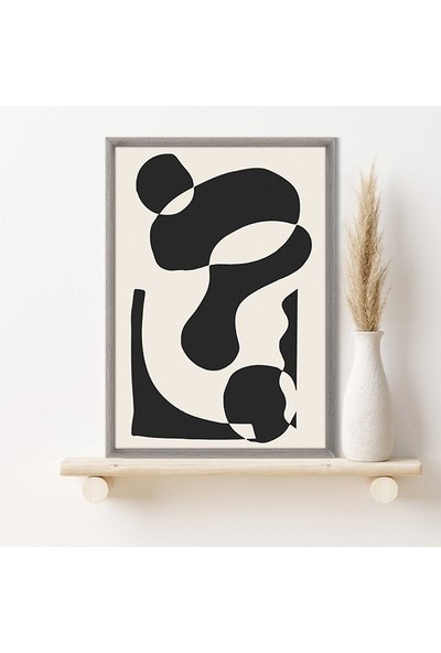 Siyah Lekeler 7 Çerçeve ve Poster - SO1052