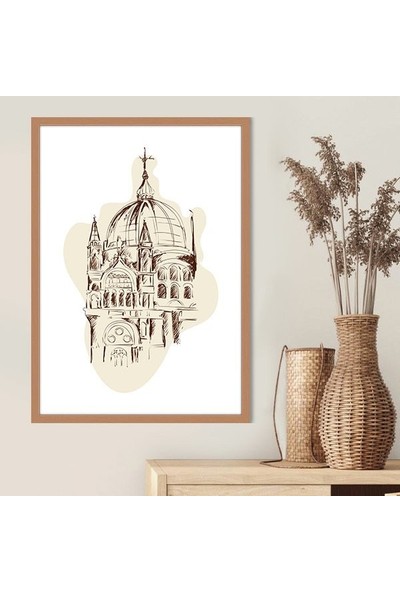 Çizgisel Roma 1 Çerçeve ve Poster - SH1002