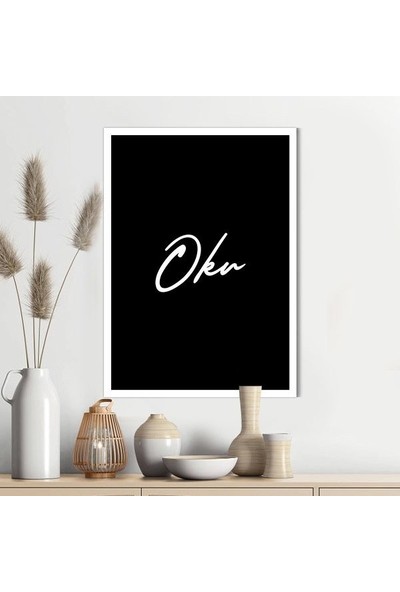 Oku 1 Çerçeve ve Poster - TP1048