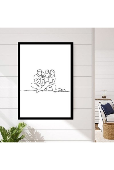 Aile 1 Çerçeve ve Poster - C1275