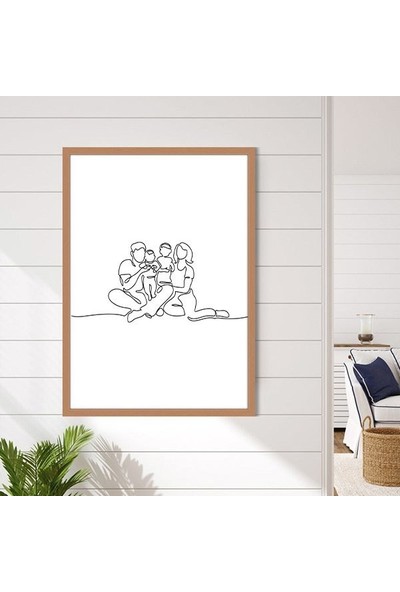 Aile 1 Çerçeve ve Poster - C1275