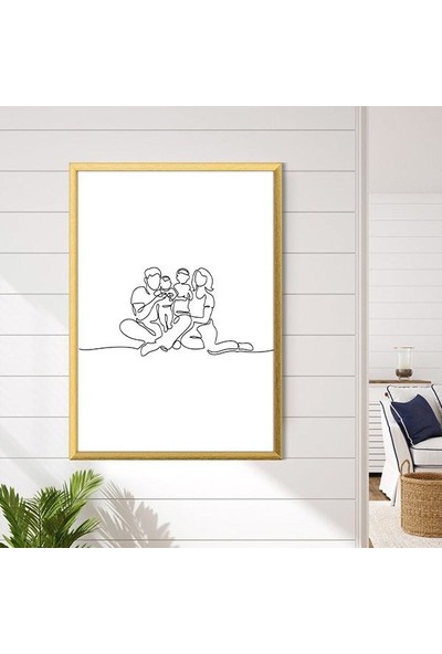 Aile 1 Çerçeve ve Poster - C1275