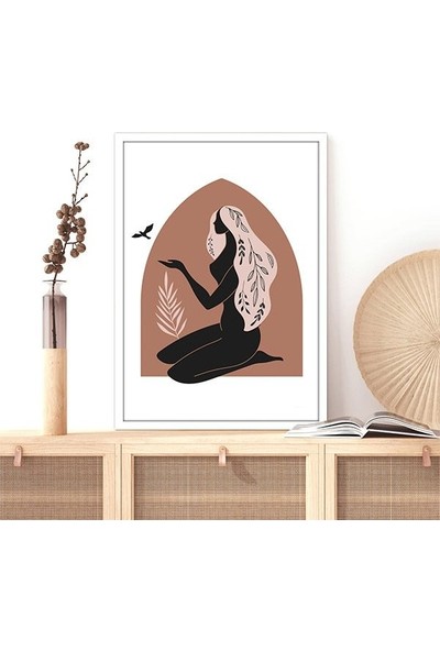 Doğa ve Kadın 1 Çerçeve ve Poster  - IL1043