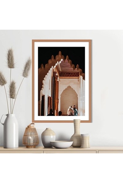 Turuncu Tavan Detayları 1 Çerçeve ve Poster -  M1033