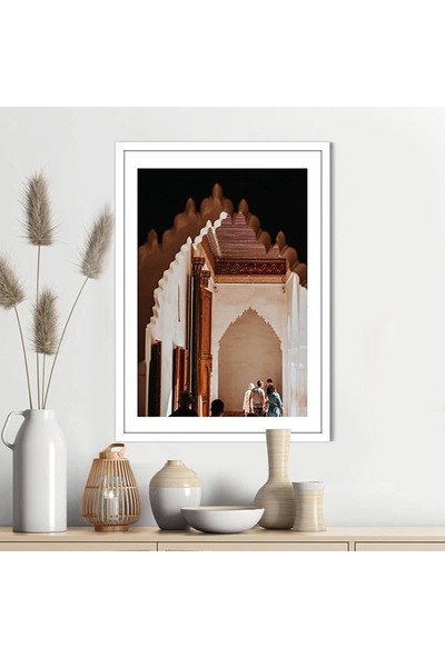 Turuncu Tavan Detayları 1 Çerçeve ve Poster -  M1033