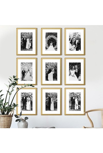 Dokuzlu 1 30X40 (33X43) Çerçeveli Anı Köşesi Seti - KS1005