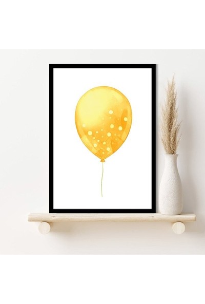 Sarı Balon 1 Çerçeve ve Poster  - IL1040