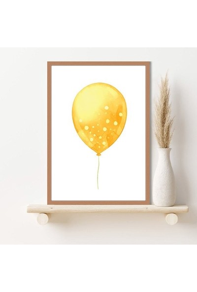 Sarı Balon 1 Çerçeve ve Poster  - IL1040