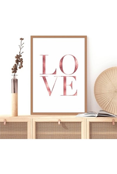 Love 1 Çerçeve ve Poster - TP1009