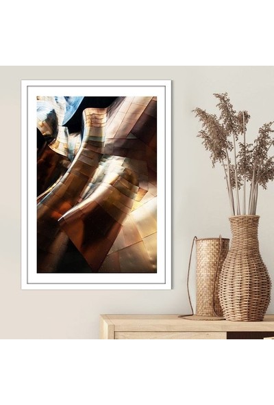 Bronz Renk Yapı 1 Çerçeve ve Poster -  M1040