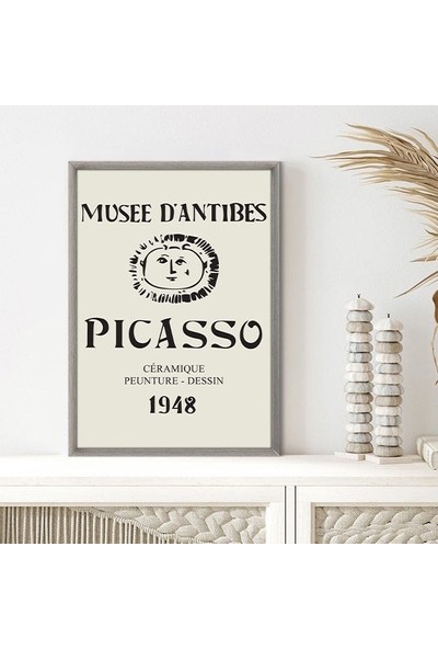 Picasso Tarzı 2 Çerçeve ve Poster - SNT1031