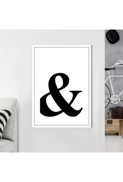 ve Işareti Çerçeve ve Poster - TP1064