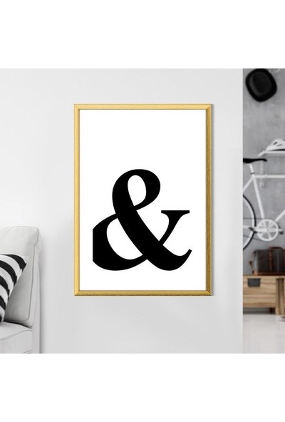 ve Işareti Çerçeve ve Poster - TP1064