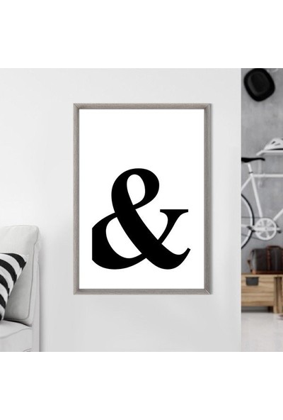 ve Işareti Çerçeve ve Poster - TP1064