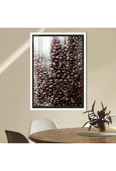 Kahve Çekirdeği 1 Çerçeve ve Poster - MT1059