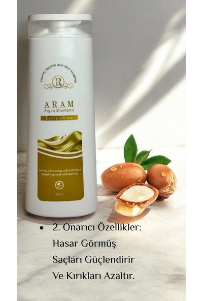Aram Group Argan Yağlı Şampuan 400 ml