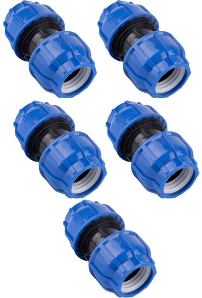 Arangül Kaplin Boru Bağlantı Eki 32X32 mm - 5 Adet Manşon Hızlı ve Güvenilir Boru Bağlantısı!