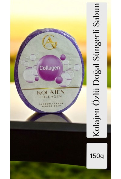 Aram Group Kolajen Özlü Doğal Süngerli Sabun