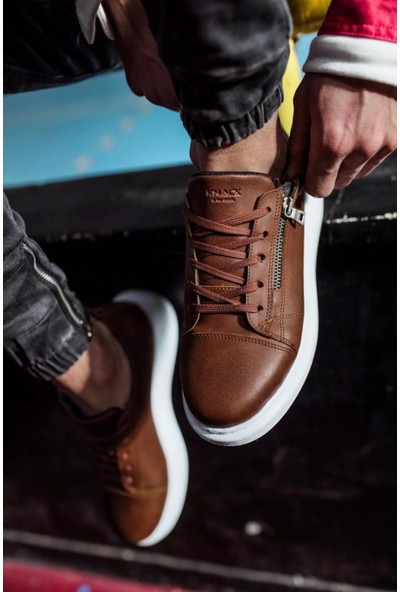 Aradım Taradım Knack Yüksek Taban Günlük Ayakkabı 555 Taba