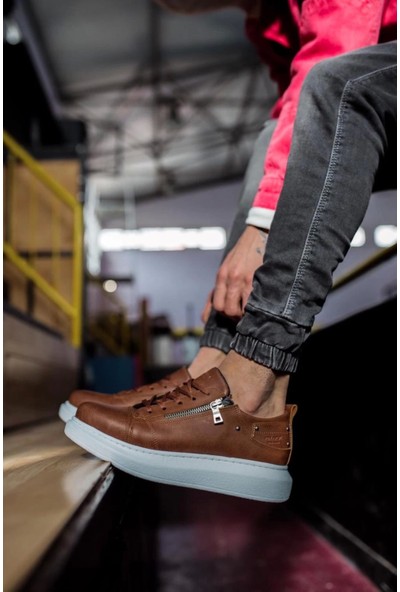 Aradım Taradım Knack Yüksek Taban Günlük Ayakkabı 555 Taba