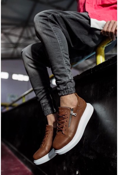 Aradım Taradım Knack Yüksek Taban Günlük Ayakkabı 555 Taba