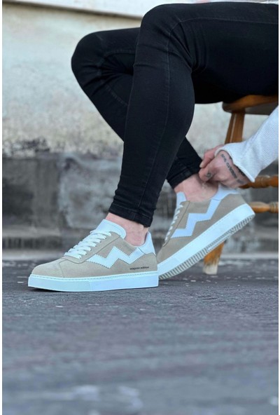 Wagoon WG160 Bej Erkek Casual Ayakkabı
