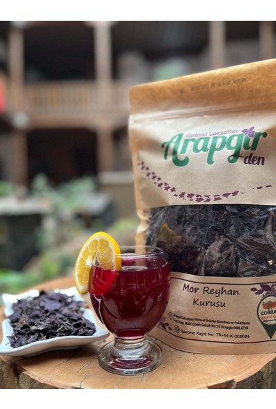 Arapgir Mor Reyhanı Demleme Mor Reyhan Kurusu 50 gr (Kraft)