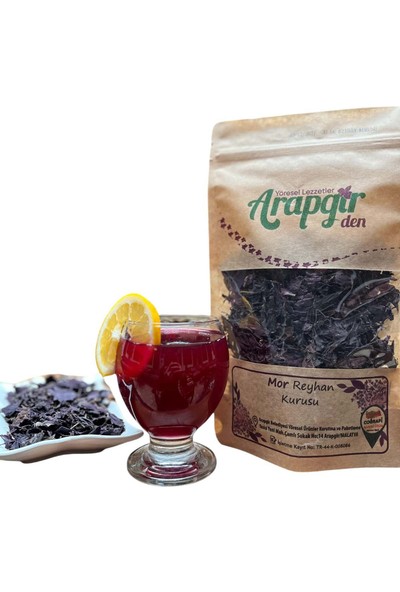 Arapgir Mor Reyhanı Demleme Mor Reyhan Kurusu 30 gr (Kraft)
